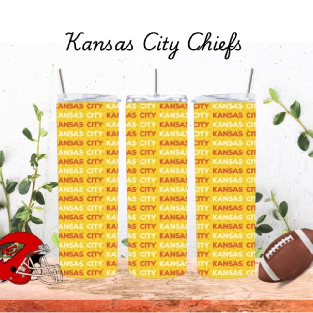 20oz Custom KANSAS CITY CHIEFS